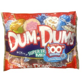 Spangler Dum Dums Dum Dums Super Treats Mix Lollipops 16 Asst. Flavors 8.4 oz/36 Pops Food+Drinks