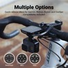 CooSpo Bicycle Computer Mount, Quick Release Mount for Garmin, Wahoo,