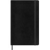 Moleskine Libreta Clásica Grande Negra Hoja Blanca Pasta Suave