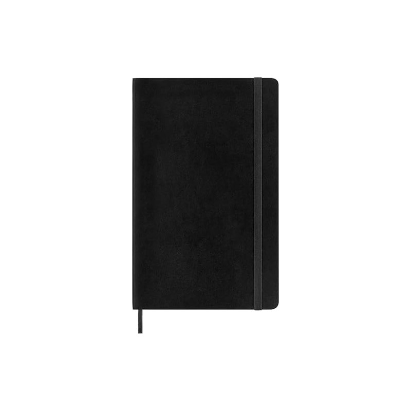 Moleskine Libreta Clásica Grande Negra Hoja Blanca Pasta Suave