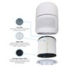 BLACK+DECKER AF1 Replacement Filter, White