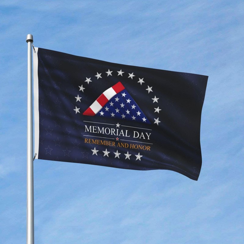 Memorial Day Flag 3X5 Ft Garden Flag Banner Decoration Outdoor