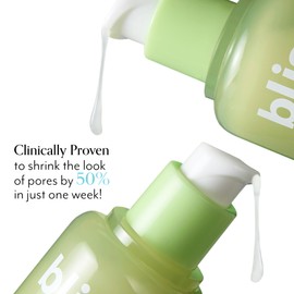 ​Bliss Niacinamide + Pore Vanish Complex Disappearing Act Serum – With Vitamin B3 + Green Tea - Reduces Pores & Dark Spots - Achieve Glass Skin - Clean, Cruelty-Free - 1 Fl Oz