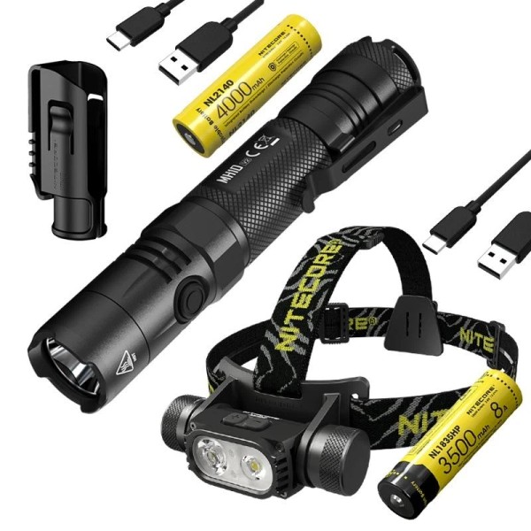 NITECORE HC68 High Performance Dual Beam E-focus Headlamp- 2000 Lumens