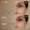 GLO24K Crema de estiramiento facial instantánea con oro de 24k,