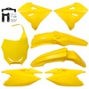 HECASA Yellow Plastic Kit Bodywork Set Compatible With 2001-2007 Suzuki