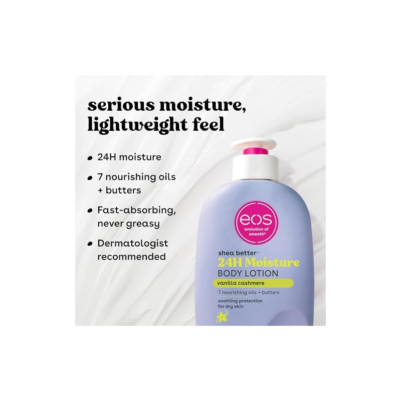 EOS Eos Shea Better Body Lotion – Vanilla Cashmere |