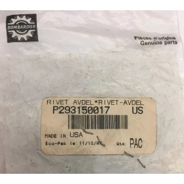 Bombardier 3 pack NOS Genuine BRP Sea Doo Ski Doo GTI GTS SPX XP Avdel Rivet OEM #293150017