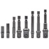 AMZSKU Socket Adapter, 8 Piece Set, 1/4" Hex Adapter to