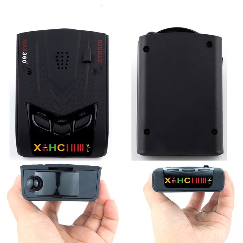 Car Radar Detector 360 Degree Detection Voice Prompt Quick Response