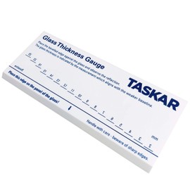 Taskar Glass Thickness Gauge Measuring Tool 2mm to 25mm Uses Reflection