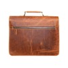 Jaald 13" leather messenger bag laptop case office briefcase gift