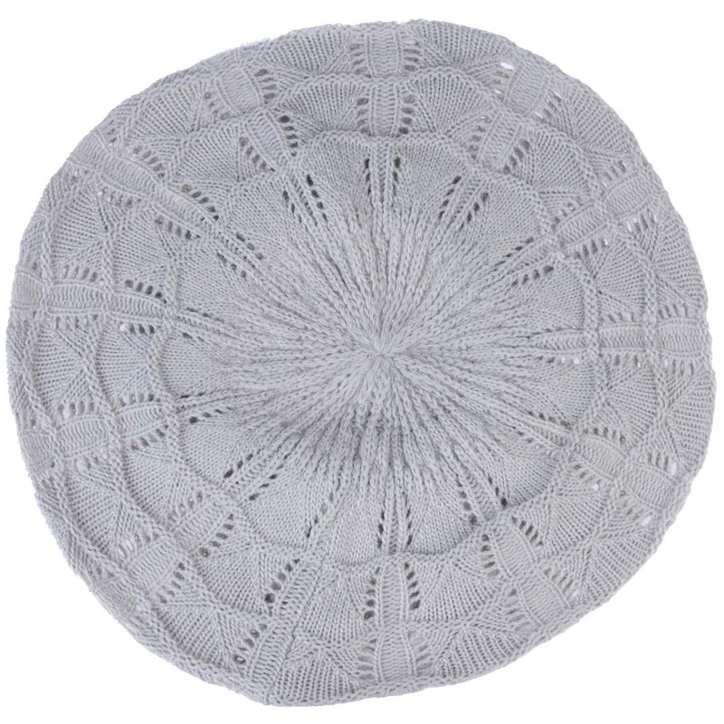 BYOS - Gorro de punto suave y ligero, Rayas onduladas