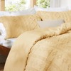 Bedsure Tufted Boho Comforter Set California King - Yellow Boho
