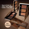 Black Radiance Paleta de Contorno True Complexion, de Oscuro a