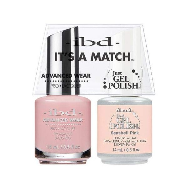 ibd Advanced Wear Color Duo Seashell Pink #477 UV Gel Color