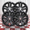 Brighter Design Set of 4 Gloss Black 5 Split Spoke