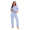 GLOBAL Comfy Pajamas for Women 2-Piece Warm and Cozy Flannel