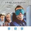 LIGHTIMETUNNEL Sleep Headphones, 3D Bluetooth Sleep Mask, Washable Sleeping Headphones