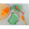 Ceramic Spoon Rest for Stove Top, Cactus Cute Spoon Rest