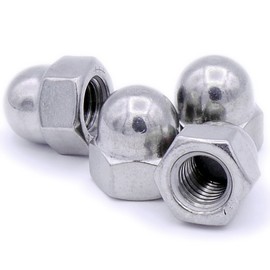 M12 (12mm) Dome Cap Nut - Stainless Steel (A2) (Pack of 4)