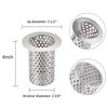 osseph Commercial Floor Drain Strainer, 3 1/2" Lip Diameter x