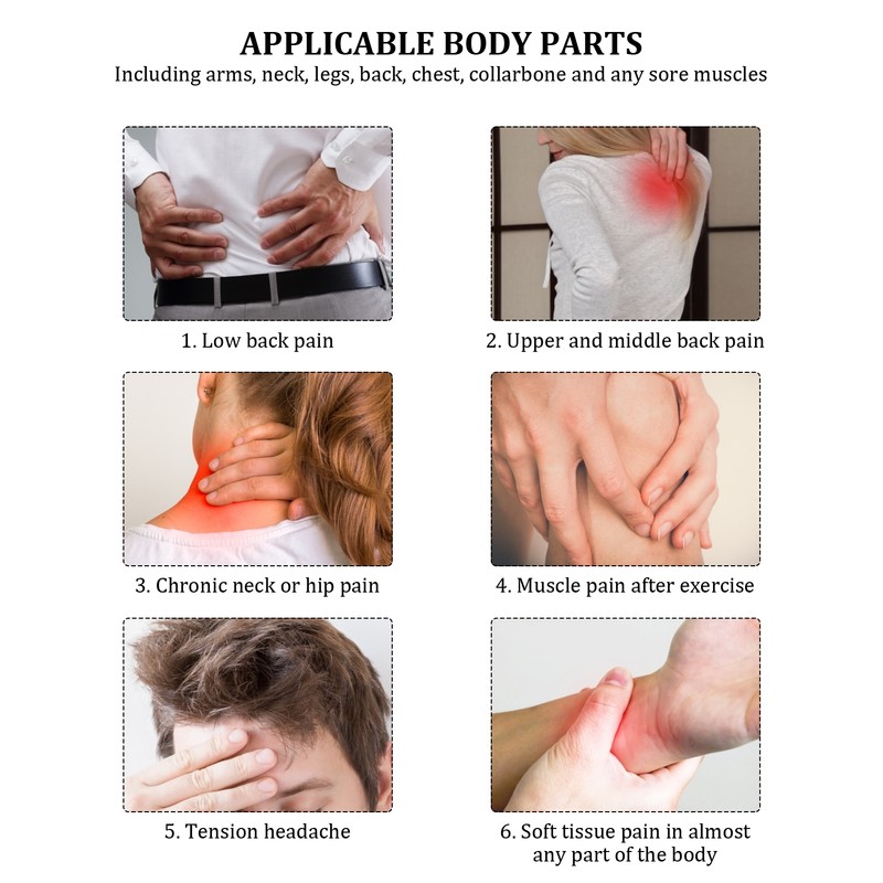 Acupoint Physiotherapy Massager Handheld Deep Tissue Massage Gun for Muscle