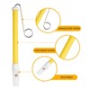 3 Piece Sliding Pipe Instruments, Plastic Flutes with Sliding Stainless