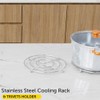 Cooling Rack Round Metal Trivets Holder Hot Pot Pan Cooking