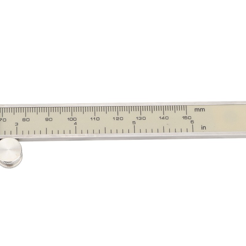 6in Digital Caliper All Metal Auto Off Inch Millimeter Conversion