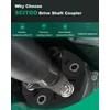SCITOO Driveshaft Drive Shaft Coupler Flex Joint Shaft Coupling Compatible