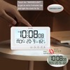 Kernfde Travel Alarm Clock Battery Powered,Alarm Clocks for Bedrooms,Small Digital