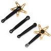 Bolany Folding Bicycle Square Hole Crank 130BCD Sprocket Single Disc