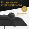EEZ-Y Travel Umbrellas for Rain - Wind Resistant w/Open Close
