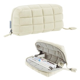 Kokuyo F-VBF290W Pencil Case, Mococo, Stylish, Cute, White