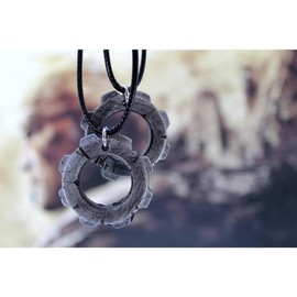 Cogtag Pendant Necklace / Keychain - Gears of War - Style: Standard- Charm Only