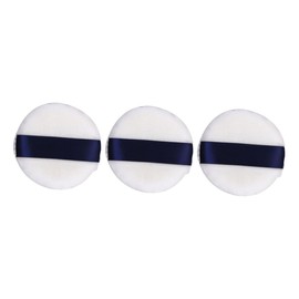 Ipetboom 3pcs Velour Powder Puff for Loose Body Makeup Soft and Skin-friendly Dual-sided Applicator for Liquid and Dry Powder Use Random Colors
