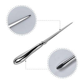 Letter Opener, 1 PCS Silver Envelope Opener Knifes, Metal Letter Opening Knife, 9 Inches Envelope Slitter (Sliver 1PCS)