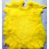 Natural Tanned Rabbit Skin Fur Hide (10" by 12" Rabbit