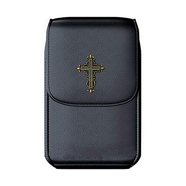 usastar-SNK Premium 3D Metal Cross Pouch case with Belt Clip