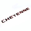 Yoaoo 1x OEM Cheyenne Redline Nameplate Emblem Badge 3D Letter