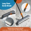 CLEANHOME Floor Scrub Brush Tile Tub Scrubber Brush with 4