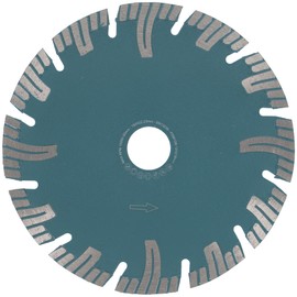 PRODIAMANT Professional Diamond Cutting disc Granite Super Speed Cut Double Pack 6" 150 mm x 22.2 mm with Protective Segments for Wall Cutters