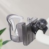 Universal Stroller Cup Holder with Phone Slot, Multifunctional Adjustable Angled