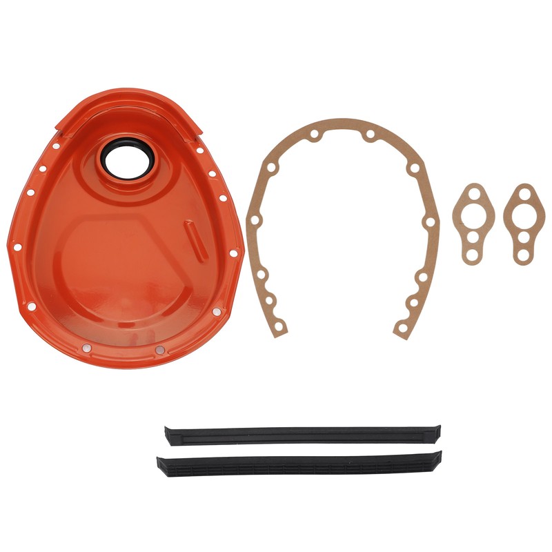Timing Chain Cover Gasket Seal Bolts Kit Metal for SBC