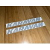 KARAVAN Replacement TRAILER DECAL Stickers - SET OF 2 -