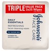 Johnson's 3 in 1 Facial Cleansing Wipes (Normal Skin) X 25 X 3