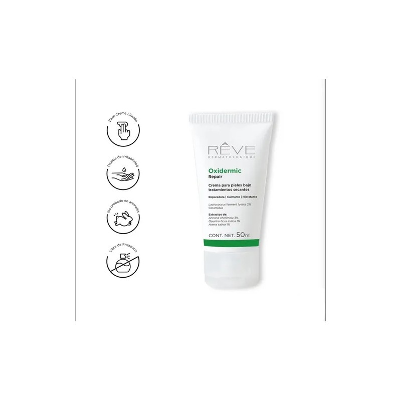 Oxidermic Repair Crema Facial Hidratante Y Reparadora Reve Mixta Danoche