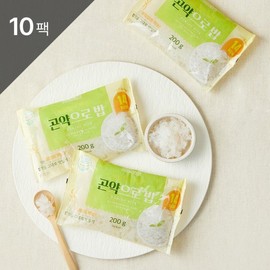 자연다움 부담없이 먹는 곤약으로 밥 200g 10팩 Natural Daum Gonyak Rice 200g 10 Packs