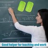 2 Packs Chalkboard Eraser - Washable Reusable Microfiber Eraser Cleaning